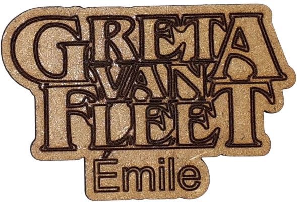 Magnet - Greta Van Fleet personnalisable